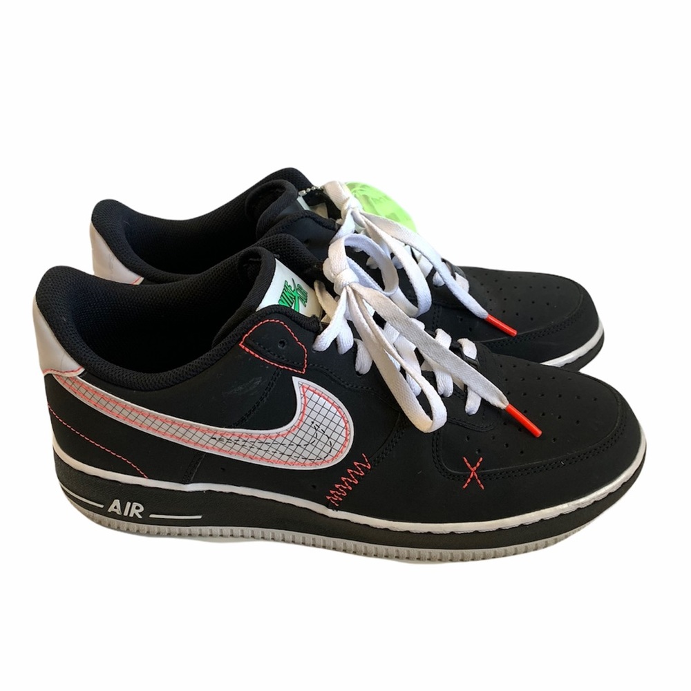 NIKE AIR FORCE 1 LOW 07 LV8 "EXPOSED STITCHING" CU6646-001 Sneaker